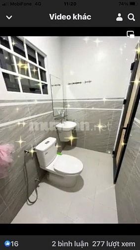 Nhà bán 49,5m2, 4 phòng ngủ, bãi sau đường Thùy Vân, TP Vũng Tàu