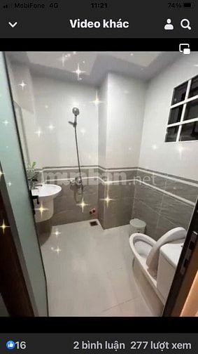 Nhà bán 49,5m2, 4 phòng ngủ, bãi sau đường Thùy Vân, TP Vũng Tàu