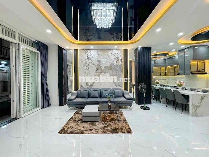 BÁN NHÀ MỚI- 4 TẦNG - NHÀ BÈ- HUỲNH TẤN PHÁT- NGANG 5.3M- GIÁ HƠN 7 TỶ