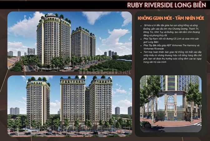 Ruby Riverside Sống tinh hoa, đón nhịp thịnh vượng Ruby Riverside Sống tinh hoa, đón nhịp thịnh vượng