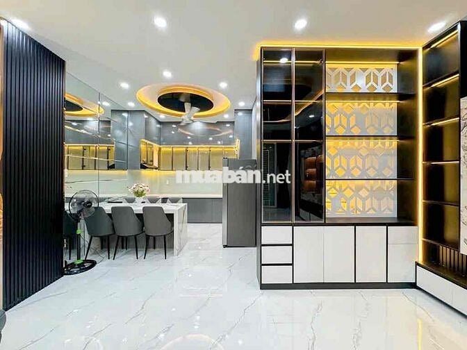 BÁN NHÀ MỚI- 4 TẦNG - NHÀ BÈ- HUỲNH TẤN PHÁT- NGANG 5.3M- GIÁ HƠN 7 TỶ