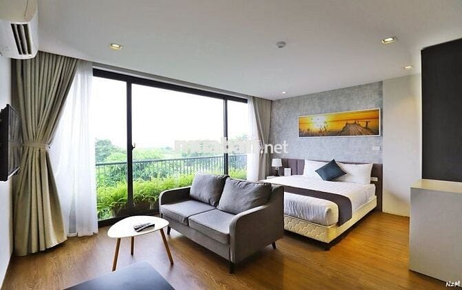 Cho Thuê Căn Hộ Dịch Vụ Studio Cao Cấp 35m² Âu Cơ Tây Hồ Hà Nội