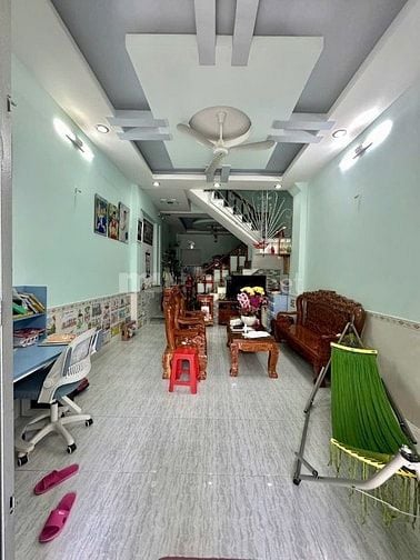BÁN NHÀ 3 TẦNG ĐÚC HẺM XE HƠI NGUYỄN VĂN QUÁ Q12 GIÁ RẺ 5,2 TỶ