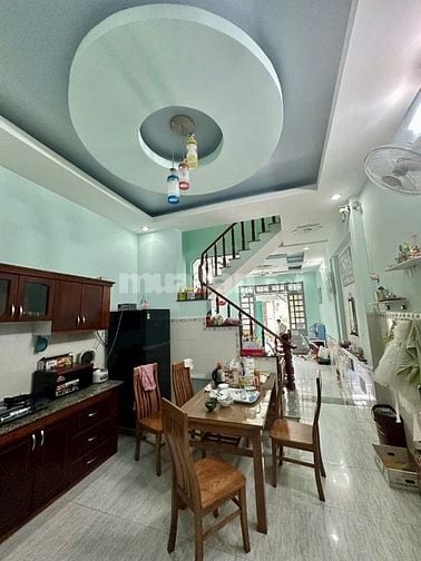 BÁN NHÀ 3 TẦNG ĐÚC HẺM XE HƠI NGUYỄN VĂN QUÁ Q12 GIÁ RẺ 5,2 TỶ