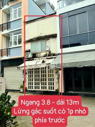 Cho thuê nhà nguyên căn Hẻm 78 An Dương Vương, Quận 5, sát chợ An Đông