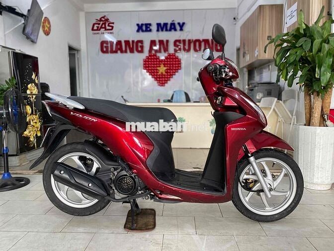 Honda Vision 110 đk 2017 màu đỏ bạc BSTP