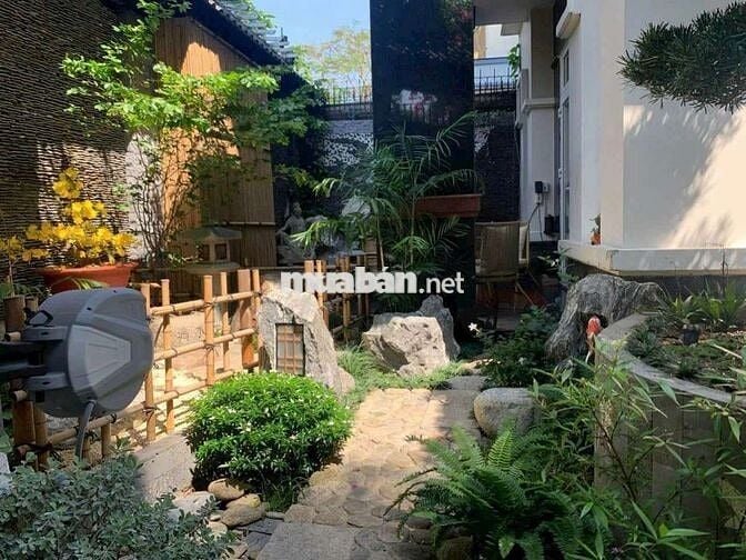 Cho Thuê Biệt thự sân vườn 12x20. 3,5 Tấm 5 Phòng full nội thất 45 Tr
