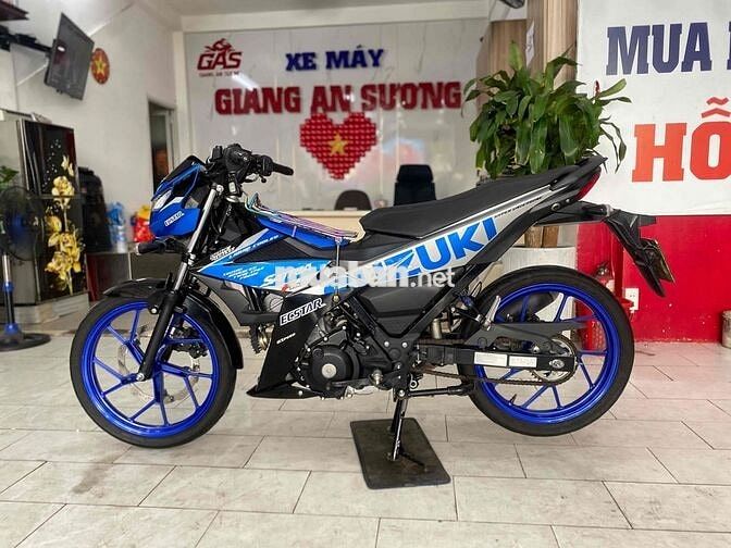 Suzuki Satria 150 đk 2023 màu xanh bạc BSTP