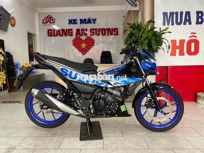 Suzuki Satria 150 đk 2023 màu xanh bạc BSTP