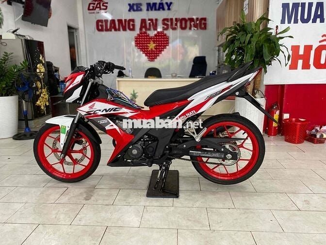 Honda Sonic 150 đk 2023 màu đỏ trắng BSTP
