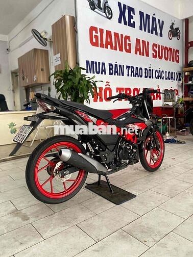 Suzuki Satria 150 đk 2020 màu đỏ đen BSTP
