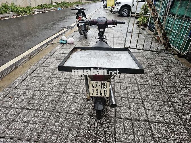 Xe máy im ru ae về chở đồ bao ngon
