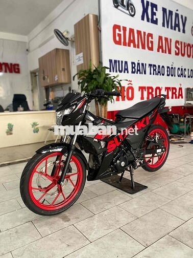 Suzuki Satria 150 đk 2020 màu đỏ đen BSTP