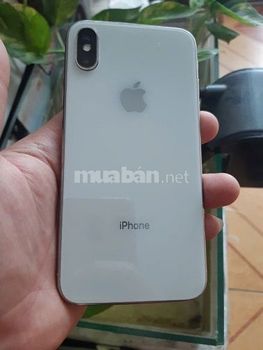 Bán iphone X256G màu trắng quốc tế zin 