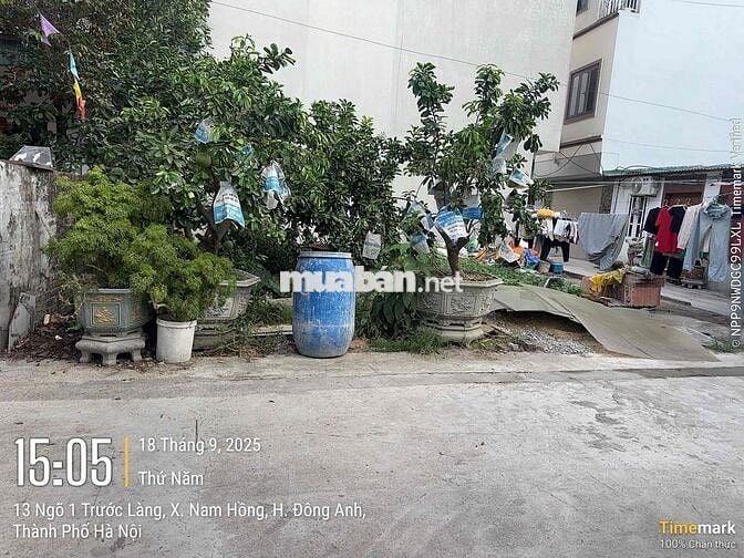 🔥 Bán đất thổ cư tại Nam Hồng – Phúc Thịnh 🔥  • Diện tích: gần50m2 (fu