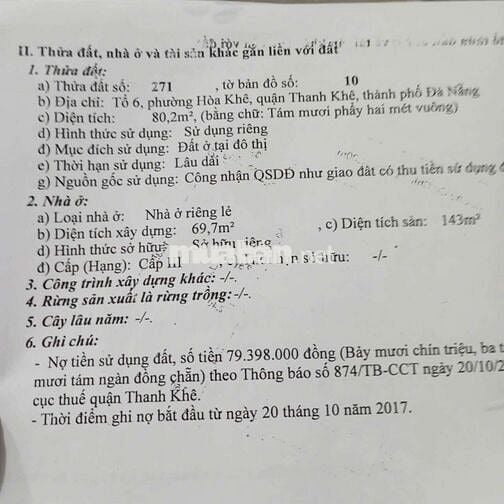 Nhà ở cần bán chính chủ có thương lượng