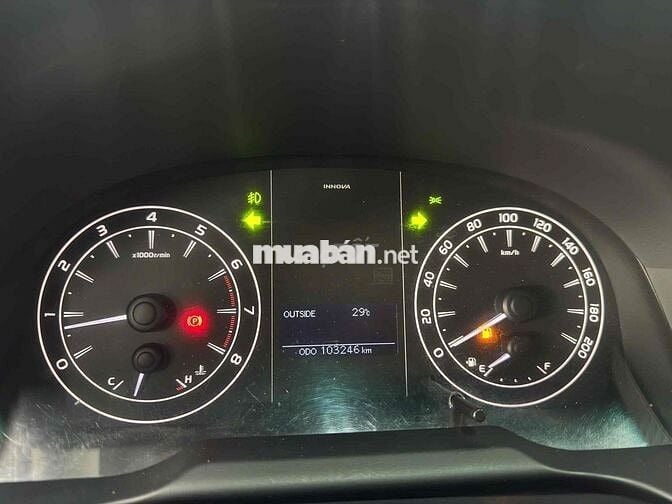 Toyota Innova 2019 2.0E - 103.235 km