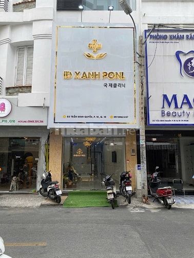 Bán nhà mặt tiền đường Trần Minh Quyền, Phường 10, Quận 10