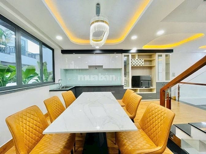 ⭐️Nhà 4 Lầu tuyệt đẹp Cao cấp hẻm xe hơi 5m Lê Đức Thọ, P13, Q.Gò Vấp.