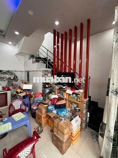 NHÀ TRƯỜNG CHINH- TÂN BÌNH– NGAY CHỢ BÀ QUẸO –NGANG 4M- HẺM THÔNG-