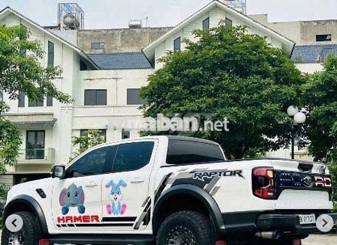 Ford Ranger 2023 Raptor 2.0L 4x4 AT -Màu trắng