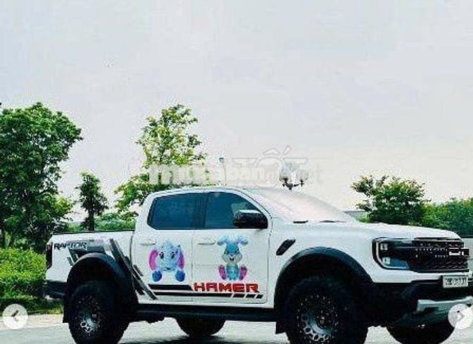 Ford Ranger 2023 Raptor 2.0L 4x4 AT -Màu trắng