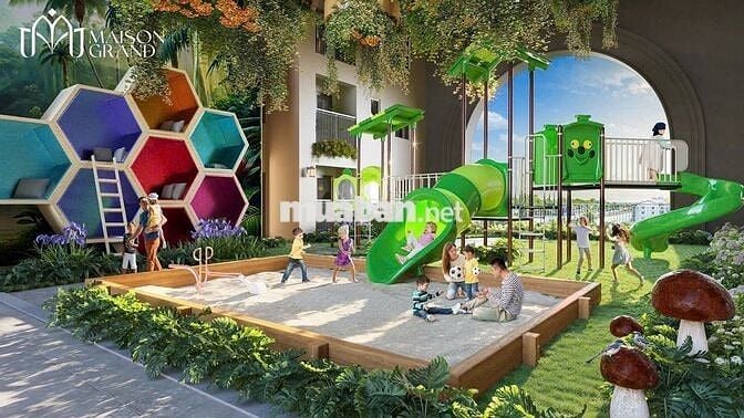 ƯU ĐÃI 80TR + 1CHỈ VÀNG - MAISON GRAND THANH TOÁN 50% NHẬN NHÀ