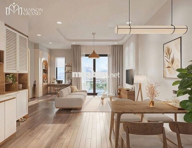 ƯU ĐÃI 80TR + 1CHỈ VÀNG - MAISON GRAND THANH TOÁN 50% NHẬN NHÀ