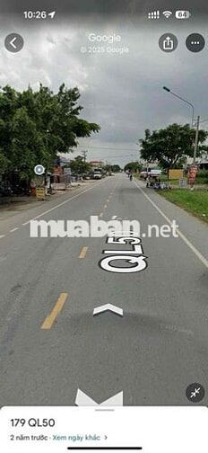 BÁN ĐẤT MẶT TIỀN QUỐC LỘ 50 – LONG AN