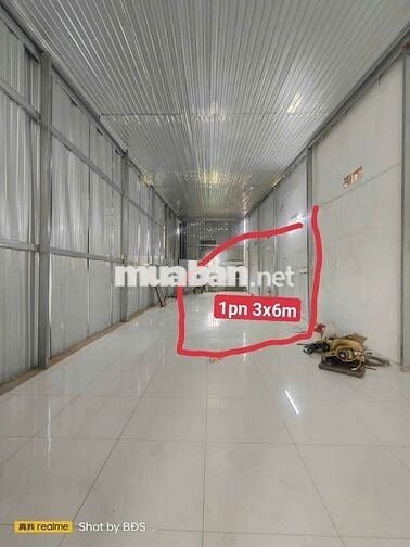 Nhà rộng HXH gần chợ bình triệu 6,5tr/ tháng