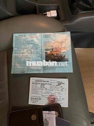Toyota Innova 2013  E- 70000 km cọp