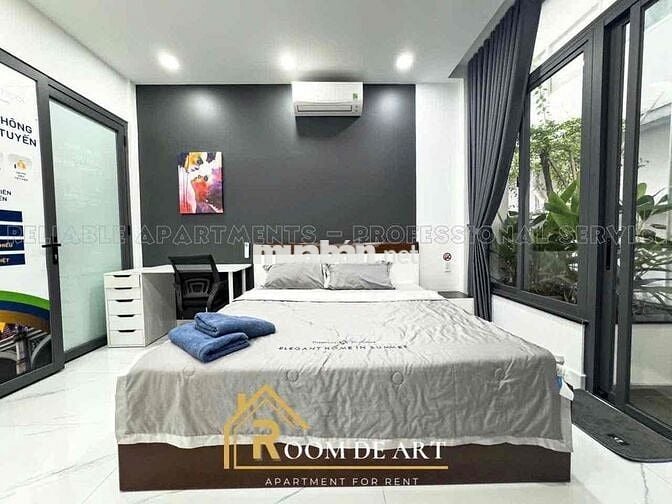 CHO THUÊ CĂN HỘ BAN CÔNG TÁCH BẾP TIỆN NGHI NGAY CÔNG VIÊN 23/9 QUẬN 1