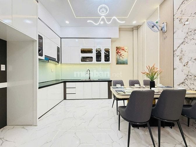 Bán nhà phạm văn chiêu, Gò Vấp. 7 tỷ 600tr. 1trệt, 3lầu, 4PN 