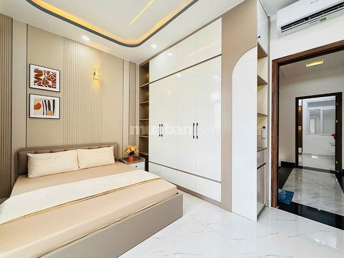 Bán nhà phạm văn chiêu, Gò Vấp. 7 tỷ 600tr. 1trệt, 3lầu, 4PN 