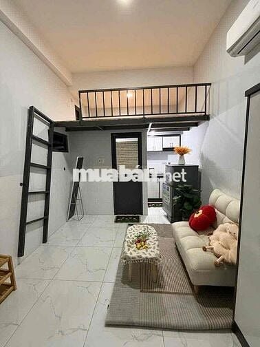 CĂN HỘ CÓ GÁC FULL NỘI THẤT GẦN ĐẠI HỌC CÔNG THƯƠNG