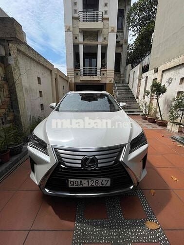 Lexus RX 350 2016 màu trắng nội thất nâu