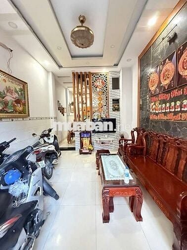 MTKD ĐƯỜNG SỐ 12 NHÀ 4 TẦNG 4PN ĐƯỜNG 7M THÔNG GIÁ 6TỶ TL