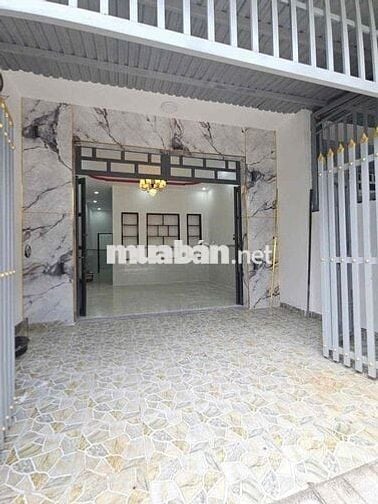 Nhà đẹp BÌNH CHÁNH-  mặt tiền đường ĐINH ĐỨC THIỆN  ,Hẻm thông 6m, các