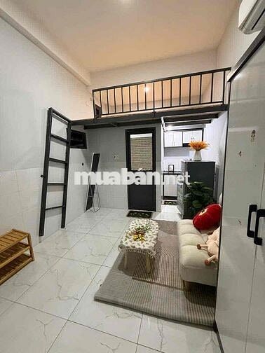 CĂN HỘ CÓ GÁC FULL NỘI THẤT GẦN ĐẠI HỌC CÔNG THƯƠNG