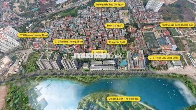 Nhà ở xã hội Thượng thanh-Long Biên 70m2 (2N, 2WC)