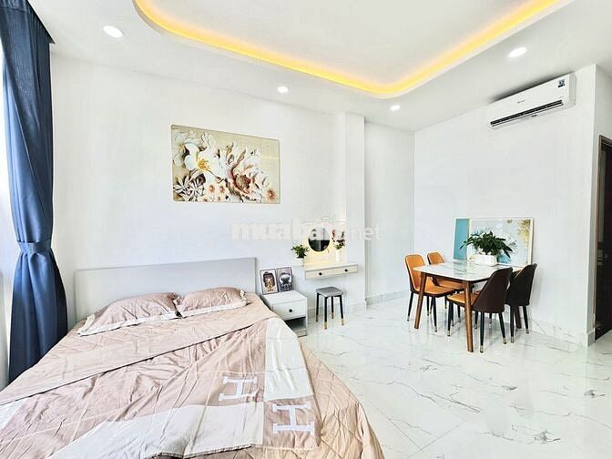 Cho Thuê Căn Hộ Ban Công, Full Nội Thất- Gần Sân Bay, CV Hoàng Văn Thụ