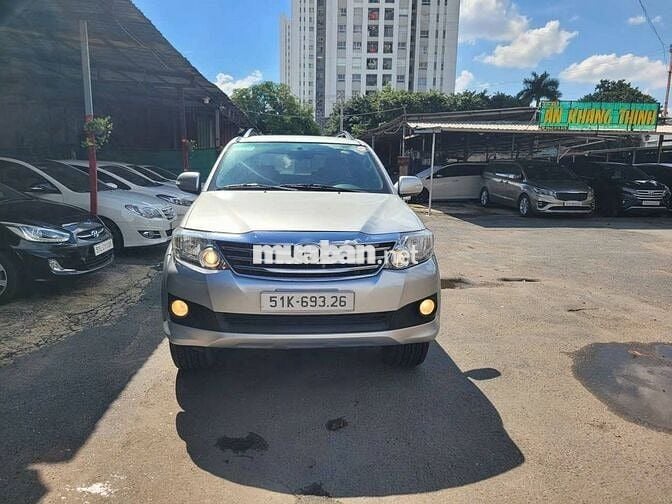 TOYOTA FORTUNER V TỰ ĐỘNG, 2 CẦU, MÁY SỐ KHÔNG LỖI