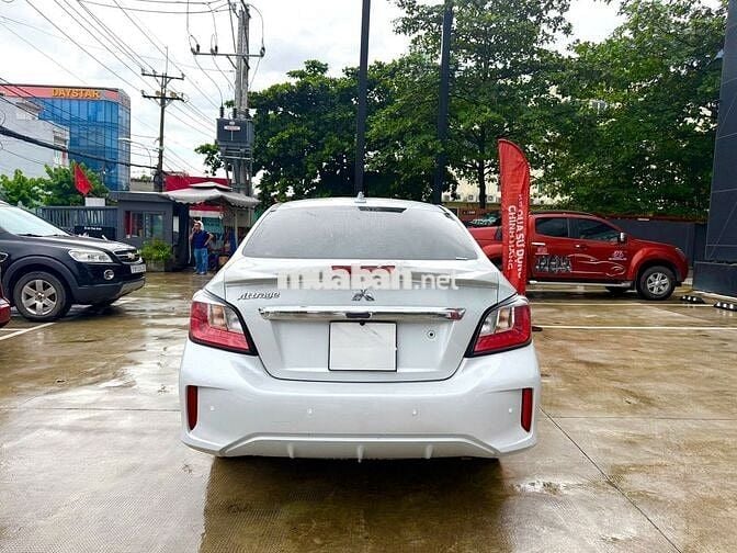 Mitsubishi Attrage CVT 2020 Trắng - Odo 66.000km