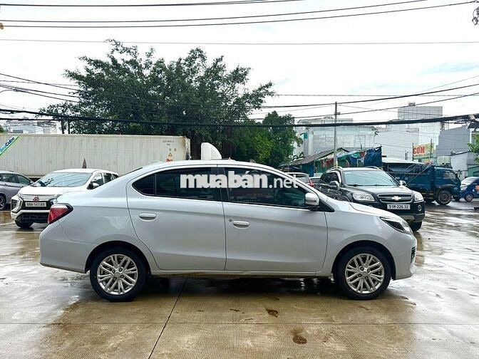 Mitsubishi Attrage CVT 2020 Trắng - Odo 66.000km