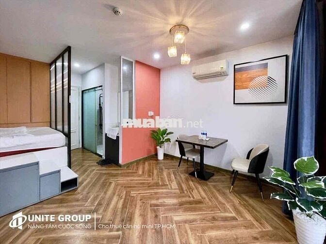 Căn hộ 1PN ban công đón nắng ngay Lê Quang Định gần chợ Bà Chiểu