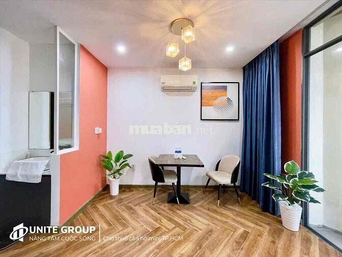Căn hộ 1PN ban công đón nắng ngay Lê Quang Định gần chợ Bà Chiểu