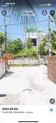 Cần bán lô đất đường bê tông 4.5m Phạm Tu ( phường vĩnh hải cũ) Bắc Nh