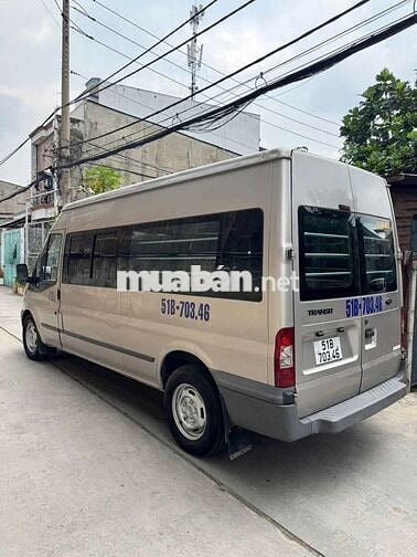 Ford transit 2009 van 3 người 940kg xe zin đẹp ken