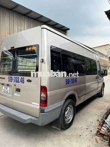 Ford transit 2009 van 3 người 940kg xe zin đẹp ken