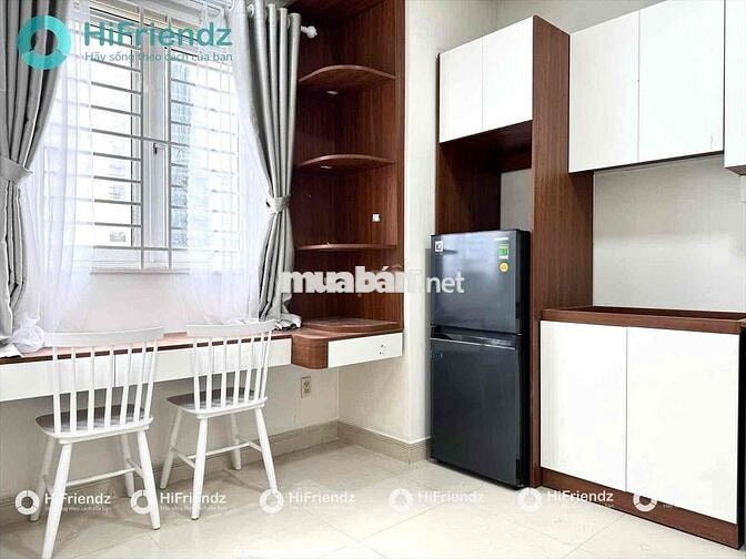 CHÍNH CHỦ CHO THUÊ MỚI XÂY100% 1PN BAN CÔNG CỰC RỘNG NGAY CẦU VƯỢT 3/2